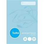 TUDOR PROJECT BOOK STAPLED 8MM RULED 55GSM 96 PAGE A4