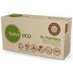 TUDOR DL ENVELOPES ECO 100 RECYCLED WALLET PLAINFACE STRIP SEAL 80GSM 110 X 220MM UNBLEACHED TRAY 100