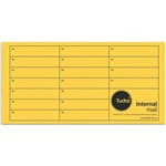TUDOR DL ENVELOPES INTEROFFICE POCKET UNGUMMED 80GSM 110 X 220MM GOLD BOX 500