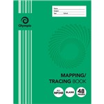 OLYMPIC MP248 MAPPINGTRACING BOOK BLANK 55GSM 48 PAGE 225 X 175MM