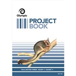 OLYMPIC P525 PROJECT BOOK 18MM DOTTED THIRDS 90GSM 24 PAGE 335 X 240MM