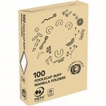 CULTURAL CHOICE MANILLA FOLDER FOOLSCAP BUFF BOX 100