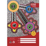 CULTURAL CHOICE EXERCISE BOOK 8MM RULED 70GSM 64 PAGE A4 MOTIF