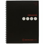 WHITELINES SPIRAL 4SUBJECT NOTEBOOK 240 PAGE 80GSM A4 PACK 5