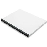 GOLD SOVEREIGN THERMAL BINDING COVER 12MM A4 BLACK BACK  CLEAR FRONT BOX 80