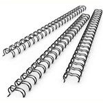 GOLD SOVEREIGN WIRE BINDING COMB 23 LOOP 22MM A4 BLACK BOX 50