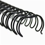 GOLD SOVEREIGN WIRE BINDING COMB 34 LOOP 9MM A4 BLACK BOX 100