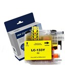 COMPATIBLE BROTHER LC133Y INK CARTRIDGE HIGH YIELD YELLOW