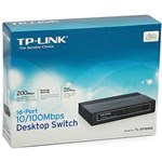 TPLINK TLSF1016DS 16PORT 10100MBPS DESKTOPRACKMOUNT SWITCH