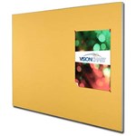 VISIONCHART LX7000 SLIM EDGE SMOOTH VALOUR PINBOARD 3000 X 1200MM AUTE FABRIC