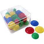 VISIONCHART WHITEBOARD MAGNETS CIRCLE ASSORTED PACK 48