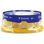VERBATIM DVDRW 47GB 4X SPINDLE PK30