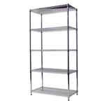 ACERACK WIRE SHELVING 1800 X 1200 X 450MM CHROME