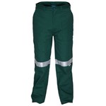 PRIME MOVER MW705 COTTON DRILL STRAIGHT LEG PANT INTERNAL POCKETS WITH REFLECTIVE TAPE