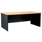 OXLEY DESK 1500 X 750 X 730MM BEECHIRONSTONE