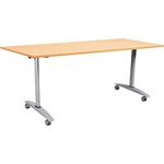 SUMMIT FLIP TOP TABLE 1800 X 750MM BEECH