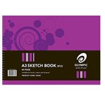 A3 SKETCH PAD SPIRAL 40 PAGE  