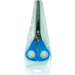 SCISSOR 155MM BLUE HANDLE VINYL WALLET