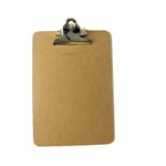 A5 CLIPBOARD MASONITE LARGE SOLID  CLIP