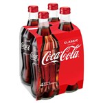  COCA COLA GLASS BOTTLE 300ML SCREW TOP CTN24