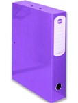 MARBIG BOX FILE FOOLSCAP 75MM HEAVY DUTY PURPLE