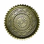 Certificate Seals  Plain SWS3 12 seals per pack