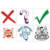 Preinked Merit Stamps