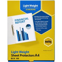Clear Sheet Protectors