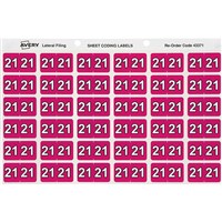 Lateral Filing Labels